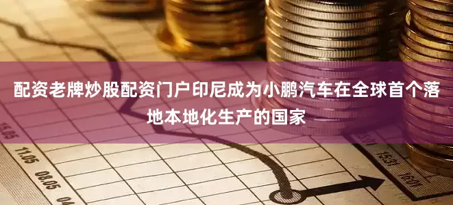 配资老牌炒股配资门户印尼成为小鹏汽车在全球首个落地本地化生产的国家